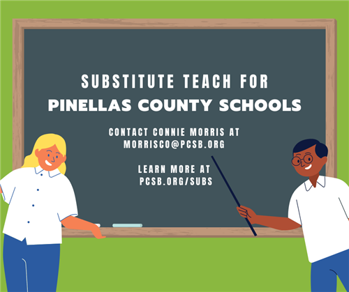 Substitute Teach for Pinellas County Schools
